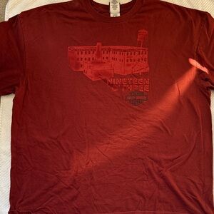 Harley-Davidson Men's Maroon Graphic Tee